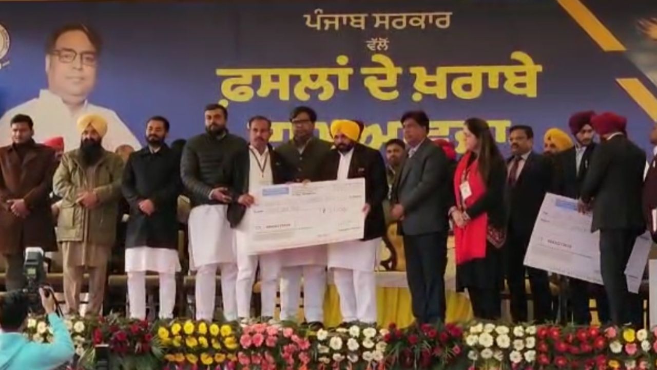 ਸੀਐੱਮ ਮਾਨ ਨੇ ਬੱਲੂਆਣਾ ਦੇ ਕਿਸਾਨਾਂ ਨੂੰ ਜਾਰੀ ਕੀਤੀ ਮੁਆਵਜ਼ਾ ਰਾਸ਼ੀ ਸੀਐੱਮ ਮਾਨ ਨੇ ਬੱਲੂਆਣਾ ਦੇ ਕਿਸਾਨਾਂ ਨੂੰ ਜਾਰੀ ਕੀਤੀ ਮੁਆਵਜ਼ਾ ਰਾਸ਼ੀ