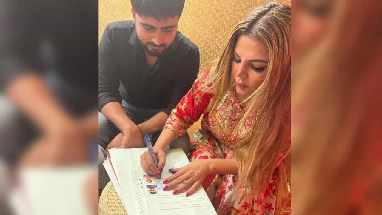 ਰਾਖੀ ਸਾਵੰਤ ਨੇ ਆਦਿਲ ਖਾਨ ਨਾਲ ਕੀਤਾ ਵਿਆਹ, ਤਸਵੀਰਾਂ ਹੋਈਆਂ ਵਾਇਰਲ
