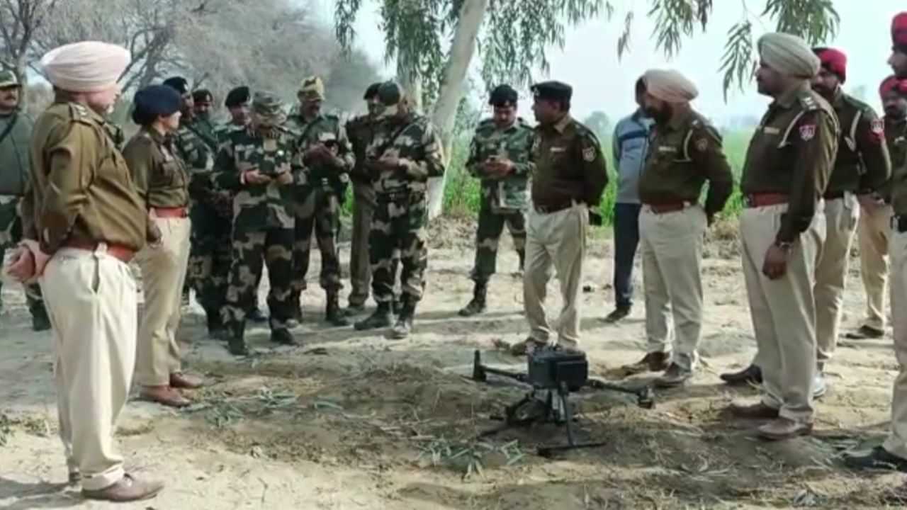 Drone in Punjab Fazilka: ਫਾਜ਼ਿਲਕਾ ਚ ਭਾਰਤ-ਪਾਕਿ ਸਰਹੱਦ ਤੇ ਫਿਰ ਡਰੋਨ ਦੀ ਦਸਤਕ