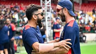KOHLI ਦਾ ਨਾਂ 18 ਸਕਿੰਟਾਂ ‘ਚ 15 ਵਾਰ ਗੂੰਜਿਆ, ਪਹਿਲੇ ਟ੍ਰੇਨਿੰਗ ਸੇਸ਼ਨ ‘ਚ ਗੂੰਜਿਆ ਬੈਂਗਲੁਰੂ ਦਾ ਮੈਦਾਨ