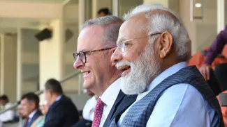 IND vs AUS:  ਸੈਲਫੀ ਤੋਂ ਲੈ ਕੇ ਖਿਡਾਰੀਆਂ ਨਾਲ ਹੱਥ ਮਿਲਾਉਣ ਤੱਕ, ਡੇਢ ਘੰਟੇ ‘ਚ PM Modi ਨੇ ਕੀ- ਕੀ ਕੀਤਾ?