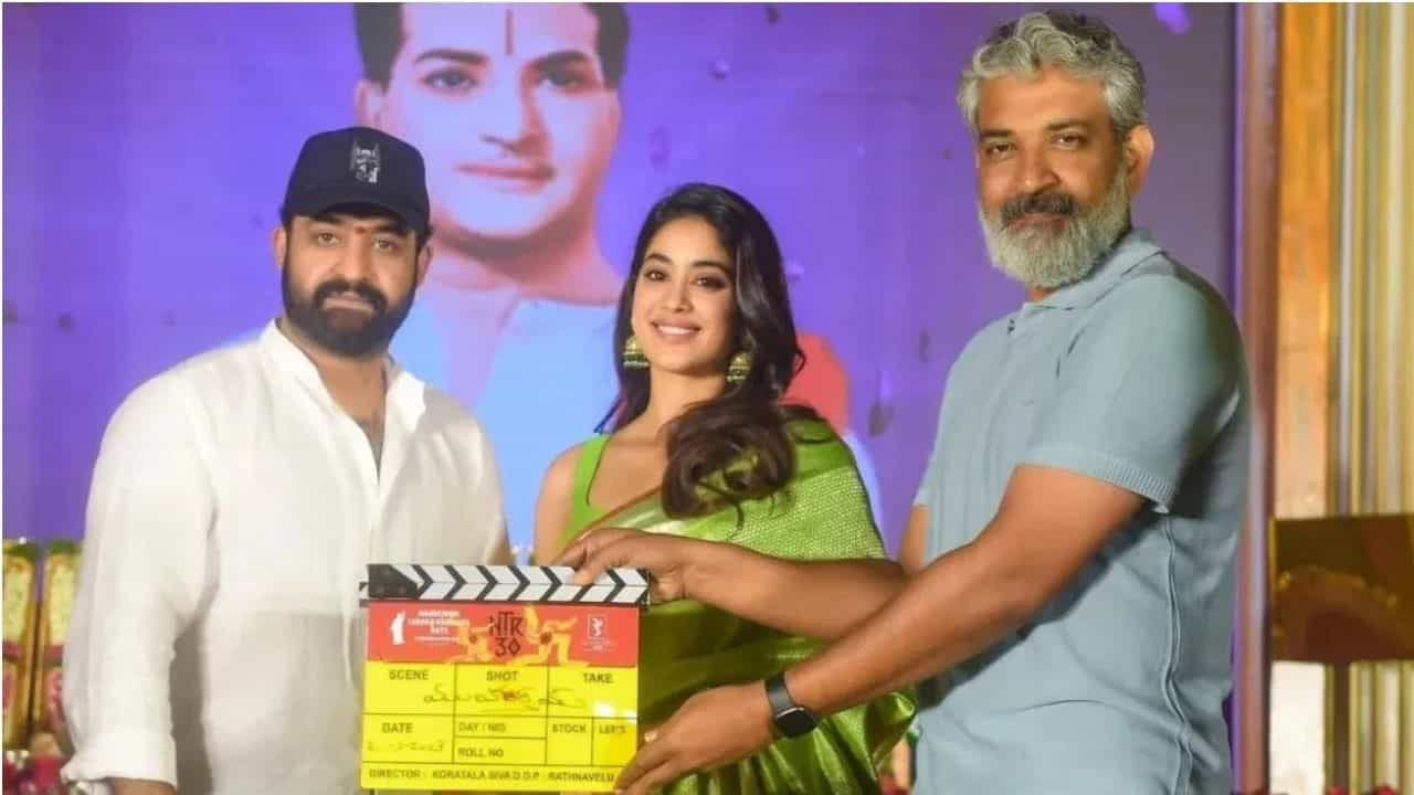 Film NTR  30 ਦੀ ਸ਼ੂਟਿੰਗ ਸ਼ੁਰੂ, ਜਾਹਨਵੀ ਕਪੂਰ ਦੇ ਪ੍ਰਸ਼ੰਸਕ ਉਤਸ਼ਾਹਿਤ