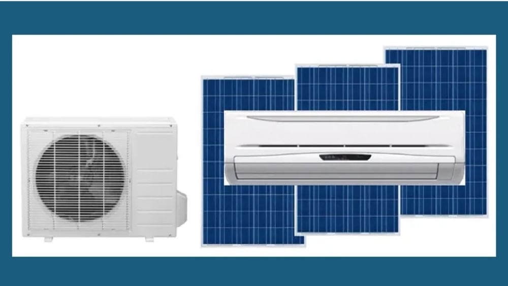 Solar AC: ਹੁਣ ਬਿਜਲੀ ਦੇ ਬਿੱਲ ਦਾ ‘ਜ਼ੀਰੋ ਟੈਂਸ਼ਨ’, ਬਿਨਾਂ ਬਿਜਲੀ ਤੋਂ ਚੱਲੇਗਾ ਸੋਲਰ ਏਸੀ, ਇੱਥੇ ਸਸਤੇ ‘ਚ ਮਿਲੇਗਾ Solar AC: ਹੁਣ ਬਿਜਲੀ ਦੇ ਬਿੱਲ ਦਾ ‘ਜ਼ੀਰੋ ਟੈਂਸ਼ਨ’, ਬਿਨਾਂ ਬਿਜਲੀ ਤੋਂ ਚੱਲੇਗਾ ਸੋਲਰ ਏਸੀ, ਇੱਥੇ ਸਸਤੇ ‘ਚ ਮਿਲੇਗਾ