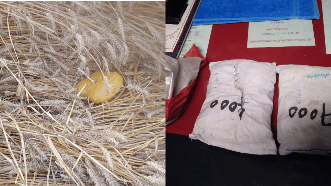 Fazilka-Amritsar Drug: ਪਾਕਿਸਤਾਨ ਦੀ ਨਾਪਾਕ ਹਰਕਤ, ਡਰੋਨ ਰਾਹੀਂ ਸੁੱਟੀ ਡਰੱਗ, ਬੀਐੱਸਐੱਫ ਨੇ ਕੀਤੀ ਬਰਾਮਦ Fazilka-Amritsar Drug: ਪਾਕਿਸਤਾਨ ਦੀ ਨਾਪਾਕ ਹਰਕਤ, ਡਰੋਨ ਰਾਹੀਂ ਸੁੱਟੀ ਡਰੱਗ, ਬੀਐੱਸਐੱਫ ਨੇ ਕੀਤੀ ਬਰਾਮਦ