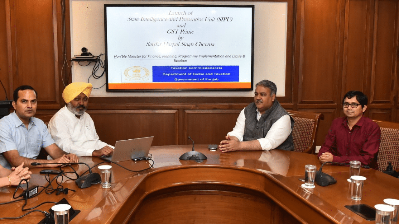 Finance Minister ਵੱਲੋਂ ਸਟੇਟ ਇੰਟੈਲੀਜੈਂਸ ਐਂਡ ਪ੍ਰੀਵੈਂਟਿਵ ਯੂਨਿਟ ਅਤੇ GST ਪ੍ਰਾਈਮ ਦੀ ਸ਼ੁਰੂਆਤ