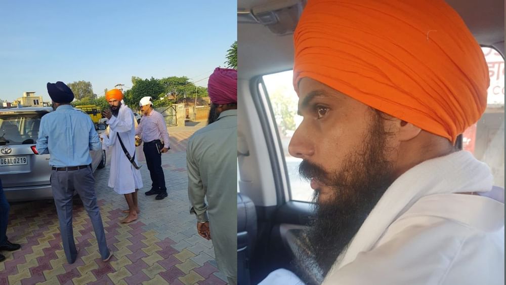 ਖਾਲਿਸਤਾਨੀ ਸਰਮਥਕ ਅੰਮ੍ਰਿਤਪਾਲ ਸਿੰਘ ਨੂੰ ਮੋਗਾ ਪੁਲਿਸ ਵੱਲੋਂ ਗ੍ਰਿਫਤਾਰ ਕੀਤਾ ਗਿਆ ਹੈ।ਬੀਤੇ 36 ਤੋਂ ਪੰਜਾਬ ਪੁਲਿਸ ਵੱਲੋਂ ਅੰਮ੍ਰਿਤਪਾਲ ਸਿੰਘ ਦੀ ਭਾਲ ਕੀਤੀ ਜਾ ਰਹੀ ਸੀ।  ਅੰਮ੍ਰਿਤਪਾਲ ਸਿੰਘ ਖਿਲਾਫ ਕਈ ਮਾਮਲਿਆਂ ਸਣੇ  NSA (ਨੈਸ਼ਨਲ ਸਕਿਉਰਿਟੀ ਐਕਟ) ਲਗਾਇਆ ਗਿਆ ਹੈ।