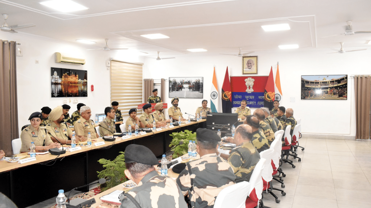 BSF-Police Meeting: ਸਰਹੱਦ ਦੀ ਸੁਰੱਖਿਆ ਲਈ ਲੱਗਣਗੇ ਸੀਸੀਟੀਵੀ, ਡਰੋਨ ਦੀ ਸੂਚਨਾ ਦੇਣ ਵਾਲੇ ਨੂੰ ਇੱਕ ਲੱਖ ਦਾ ਇਨਾਮ, Police ਅਤੇ BSF ਦੀ ਸਾਂਝਾ ਬੈਠਕ BSF-Police Meeting: ਸਰਹੱਦ ਦੀ ਸੁਰੱਖਿਆ ਲਈ ਲੱਗਣਗੇ ਸੀਸੀਟੀਵੀ, ਡਰੋਨ ਦੀ ਸੂਚਨਾ ਦੇਣ ਵਾਲੇ ਨੂੰ ਇੱਕ ਲੱਖ ਦਾ ਇਨਾਮ, Police ਅਤੇ BSF ਦੀ ਸਾਂਝਾ ਬੈਠਕ