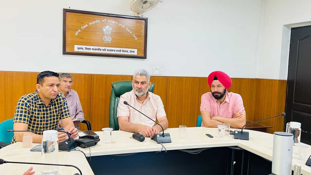 Wheat Procurement: ਕੈਬਿਨੇਟ ਮੰਤਰੀ ਕਟਾਰੂਚੱਕ ਨੇ ਕਣਕ ਦੇ ਖਰੀਦ ਕਾਰਜਾਂ ਦਾ ਲਿਆ ਜਾਇਜ਼ਾ