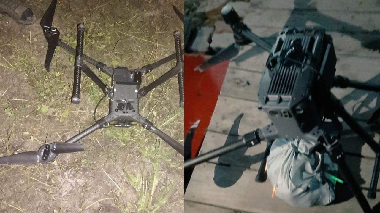 Pakistani Drones: ਬੀਐਸਐਫ ਨੇ ਇੱਕ ਹੋਰ ਪਾਕਿਸਤਾਨੀ ਡਰੋਨ ਕੀਤਾ ਢੇਰ, ਤਲਾਸ਼ੀ ਮੁਹਿੰਮ ਜਾਰੀ Pakistani Drones: ਬੀਐਸਐਫ ਨੇ ਇੱਕ ਹੋਰ ਪਾਕਿਸਤਾਨੀ ਡਰੋਨ ਕੀਤਾ ਢੇਰ, ਤਲਾਸ਼ੀ ਮੁਹਿੰਮ ਜਾਰੀ