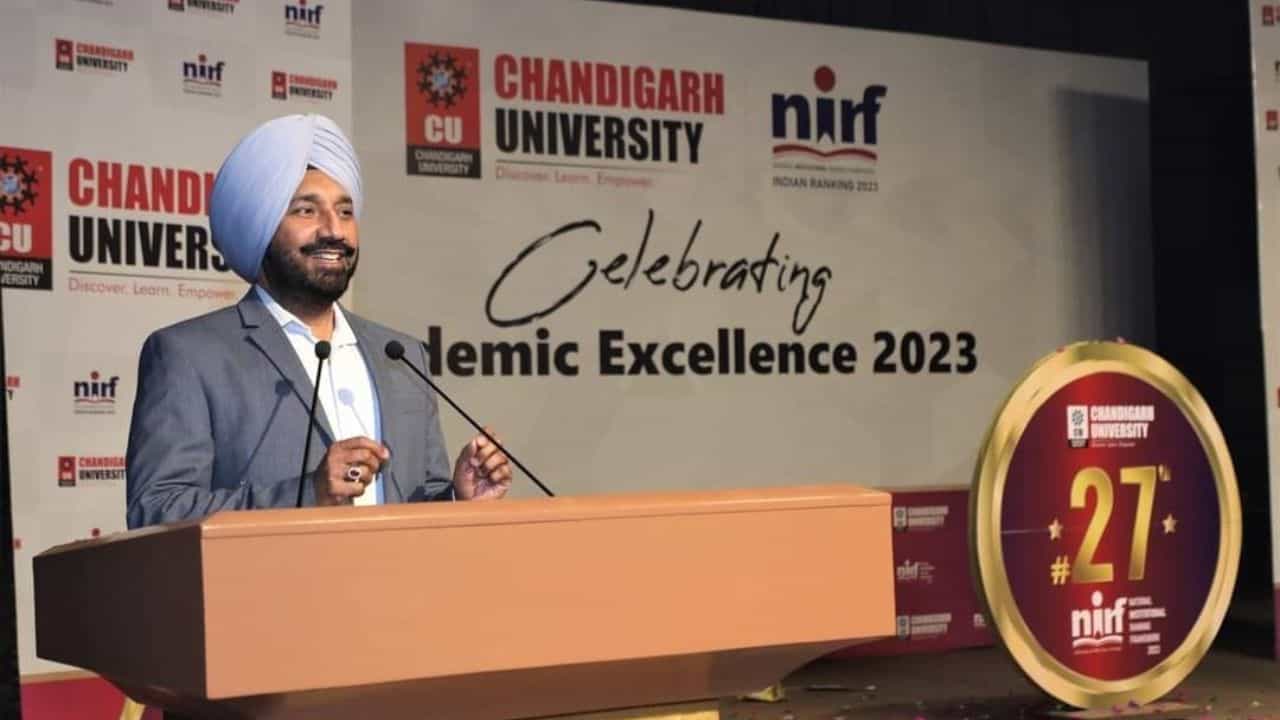NIRF Ranking 2023:  ਲਗਾਤਾਰ ਜਾਰੀ ਹੈ ਚੰਡੀਗੜ੍ਹ ਯੂਨੀਵਰਸਿਟੀ ਦੀ ਕਾਮਯਾਬੀ ਦਾ ਸਫਰ; ਨੈਸ਼ਨਲ ਰੈਂਕਿੰਗ 2023 ਵਿੱਚ ਹਾਸਿਲ ਕੀਤਾ 27ਵਾਂ ਸਥਾਨ