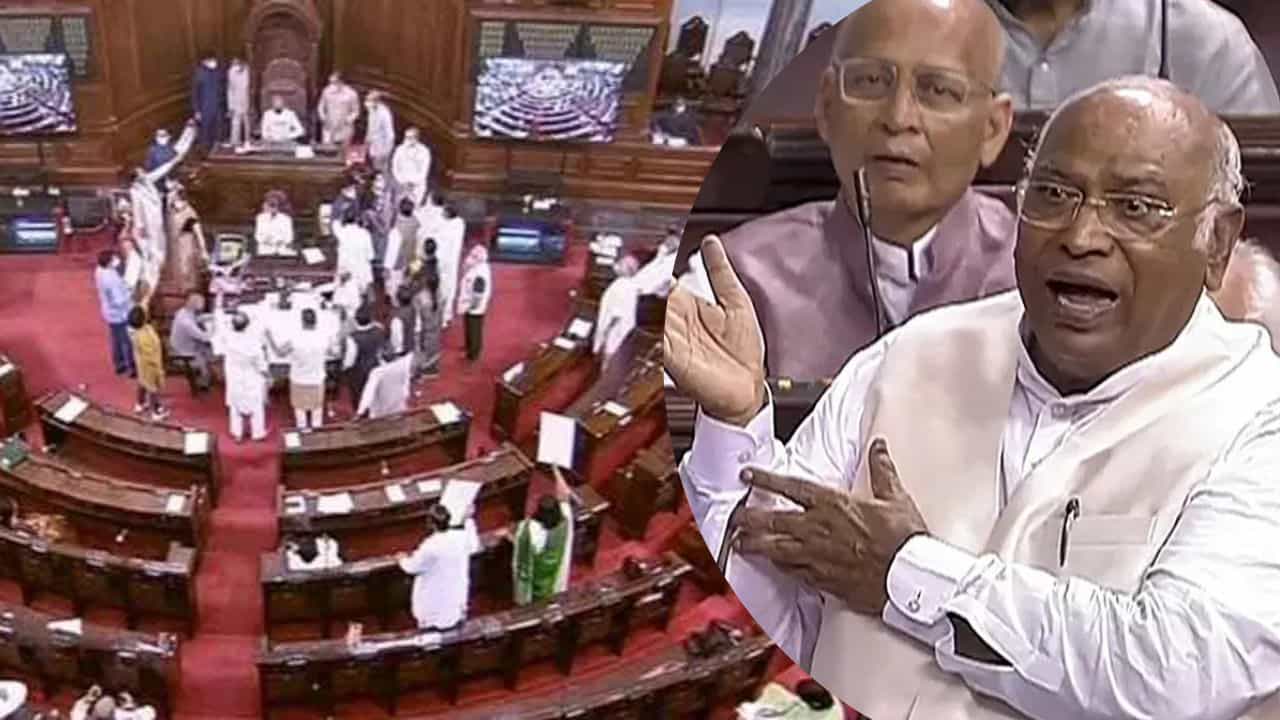 Parliament monsoon session: ਬੇਭਰੋਸਗੀ ਮਤੇ ਦੇ ਬਹਾਨੇ ਕੇਂਦਰ ਸਰਕਾਰ ਨੂੰ ਘੇਰਨ ਦੀ ਤਿਆਰੀ ਚ ਵਿਰੋਧੀ ਧਿਰ, ਅੱਜ ਹੋਵੇਗੀ ਅਹਿਮ ਮੀਟਿੰਗ Parliament monsoon session: ਬੇਭਰੋਸਗੀ ਮਤੇ ਦੇ ਬਹਾਨੇ ਕੇਂਦਰ ਸਰਕਾਰ ਨੂੰ ਘੇਰਨ ਦੀ ਤਿਆਰੀ ਚ ਵਿਰੋਧੀ ਧਿਰ, ਅੱਜ ਹੋਵੇਗੀ ਅਹਿਮ ਮੀਟਿੰਗ