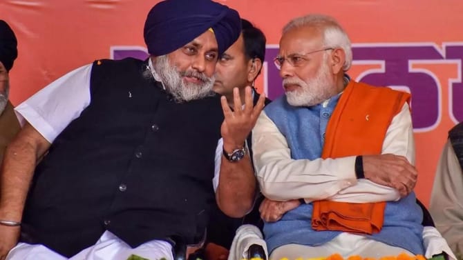 ਸੁਖਬੀਰ ਬਾਦਲ ਦੀ PM ਨਾਲ ਮੁਲਾਕਾਤ, ਕੇਜਰੀਵਾਲ ਬੋਲੇ -ਨਾ-ਨਾ ਕਰਤੇ ਪਿਆਰ ਤੁੰਮੀ...