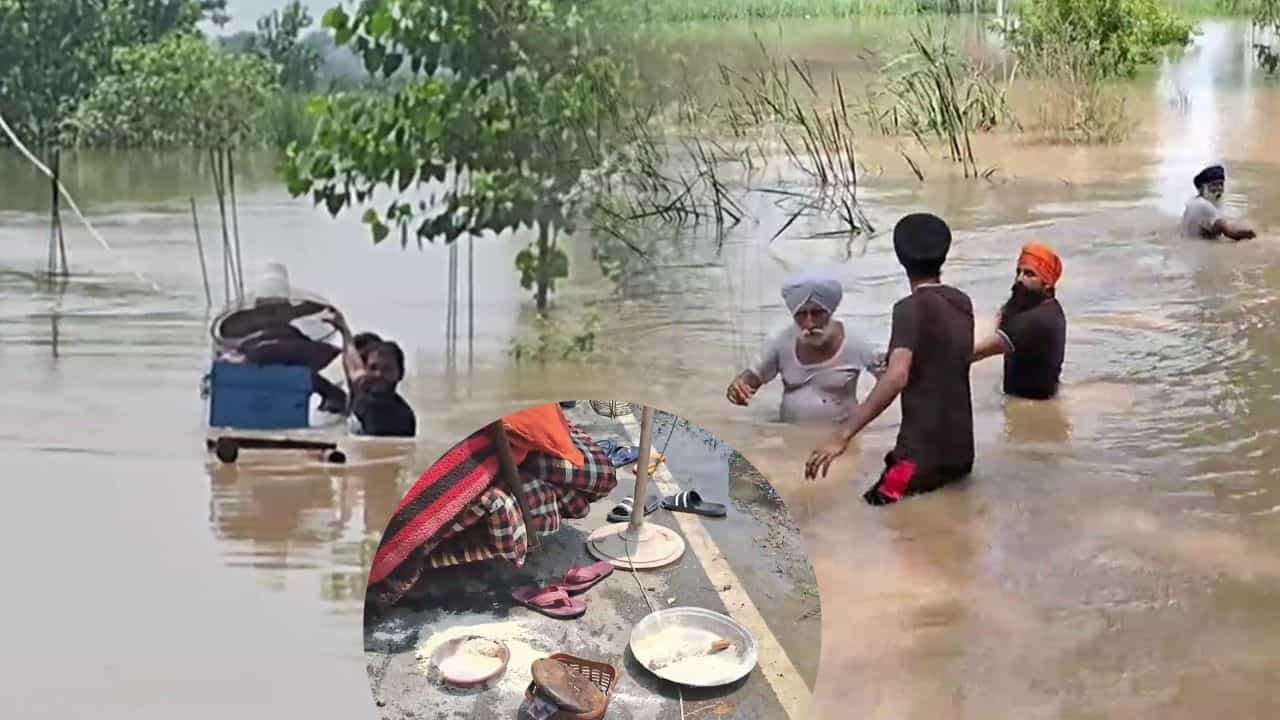 ਭਾਖੜਾ ਦੇ ਪਾਣੀ ਦਾ ਪੱਧਰ 3 ਫੁੱਟ ਹੇਠਾਂ ਪਰ ਟਲਿਆ ਨਹੀਂ ਖ਼ਤਰਾ, ਕਈ ਪਿੰਡਾਂ ਚ ਵੜਿਆ ਪਾਣੀ, ਗੁਰਦਾਸਪੁਰ ਚ NDRF ਤਾਇਨਾਤ