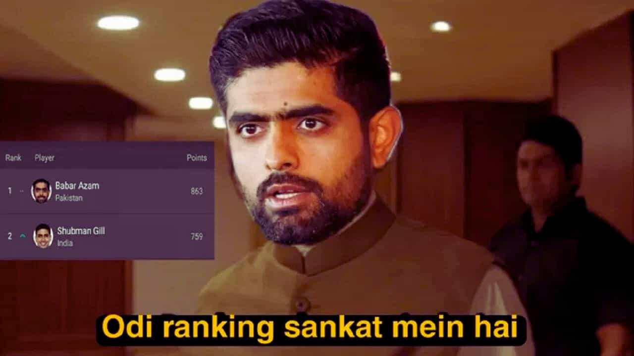 OMG! ਗਿੱਲ ਦੀ ਧਮਾਕੇਦਾਰ ਪਾਰੀ ਕਾਰਨ ਤਬਾਹ ਹੋਈ ਬਾਬਰ ਦੀ ਬਾਦਸ਼ਾਹਤ ! ਪ੍ਰਸ਼ੰਸਕ ਬੋਲੇ- ਉਨ੍ਹਾਂ ਨੂੰ ਸਾਹ ਤਾਂ ਲੈਣ ਦਿਓ ਭਰਾ...