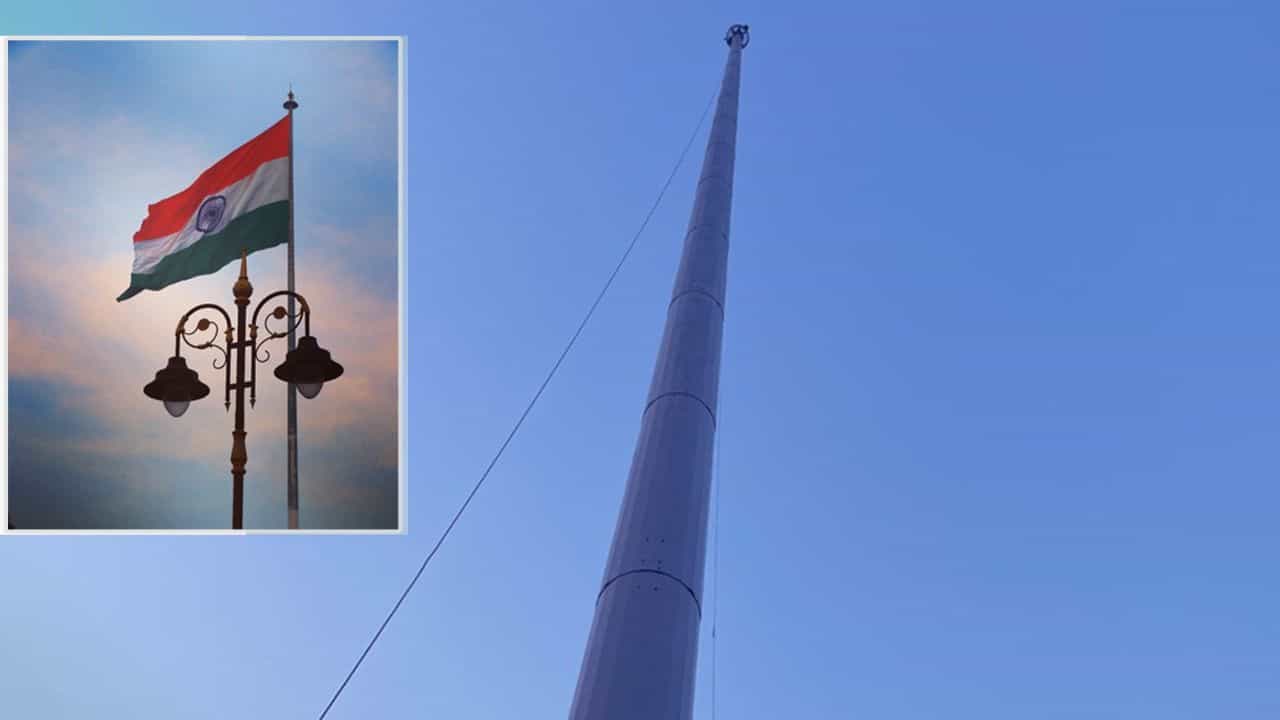 ਅਟਾਰੀ ਸਰਹੱਦ ਤੇ ਲਹਿਰਾਇਆ ਜਾਵੇਗਾ ਸਭ ਤੋਂ ਉੱਚਾ ਤਿਰੰਗਾ, ਪਾਕਿਸਤਾਨੀ ਝੰਡੇ ਤੋਂ 18 ਫੁੱਟ ਉੱਚਾ ਤਿਰੰਗੇ ਦਾ ਪੋਲ
