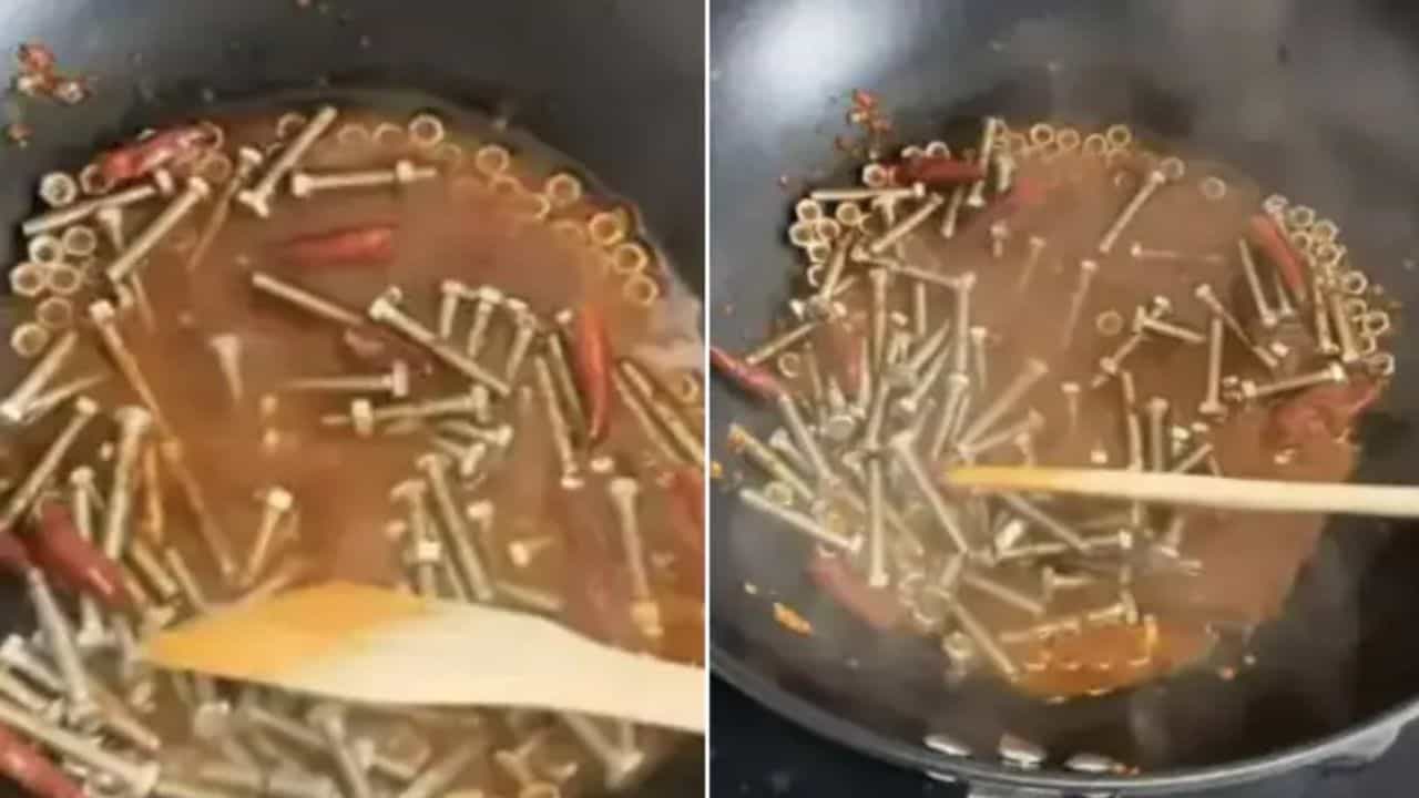 OMG: ਰੋਬੋਟ ਲਈ ਤਿਆਰ ਕੀਤਾ ਜਾ ਰਿਹਾ ਭੋਜਨ ਦੇਖ ਤੁਸੀਂ ਰਹਿ ਜਾਓਗੇ ਦੰਗ, ਇਹ ਵਾਇਰਲ ਵੀਡੀਓ ਵੇਖ ਉਡ ਜਾਣਗੇ ਤੁਹਾਡੇ ਹੋਸ਼ OMG: ਰੋਬੋਟ ਲਈ ਤਿਆਰ ਕੀਤਾ ਜਾ ਰਿਹਾ ਭੋਜਨ ਦੇਖ ਤੁਸੀਂ ਰਹਿ ਜਾਓਗੇ ਦੰਗ, ਇਹ ਵਾਇਰਲ ਵੀਡੀਓ ਵੇਖ ਉਡ ਜਾਣਗੇ ਤੁਹਾਡੇ ਹੋਸ਼