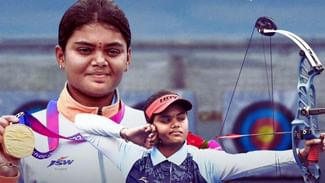 Asian Games 2023: ਜੋਤੀ ਵੇਨਮ ਨੇ ਭਾਰਤ ਲਈ ਤੀਰਅੰਦਾਜ਼ੀ ਕੰਪਾਊਂਡ ਮਹਿਲਾ ਮੁਕਾਬਲੇ ‘ਚ ਜਿੱਤਿਆ ਸੋਨ ਤਮਗਾ Asian Games 2023: ਜੋਤੀ ਵੇਨਮ ਨੇ ਭਾਰਤ ਲਈ ਤੀਰਅੰਦਾਜ਼ੀ ਕੰਪਾਊਂਡ ਮਹਿਲਾ ਮੁਕਾਬਲੇ ‘ਚ ਜਿੱਤਿਆ ਸੋਨ ਤਮਗਾ