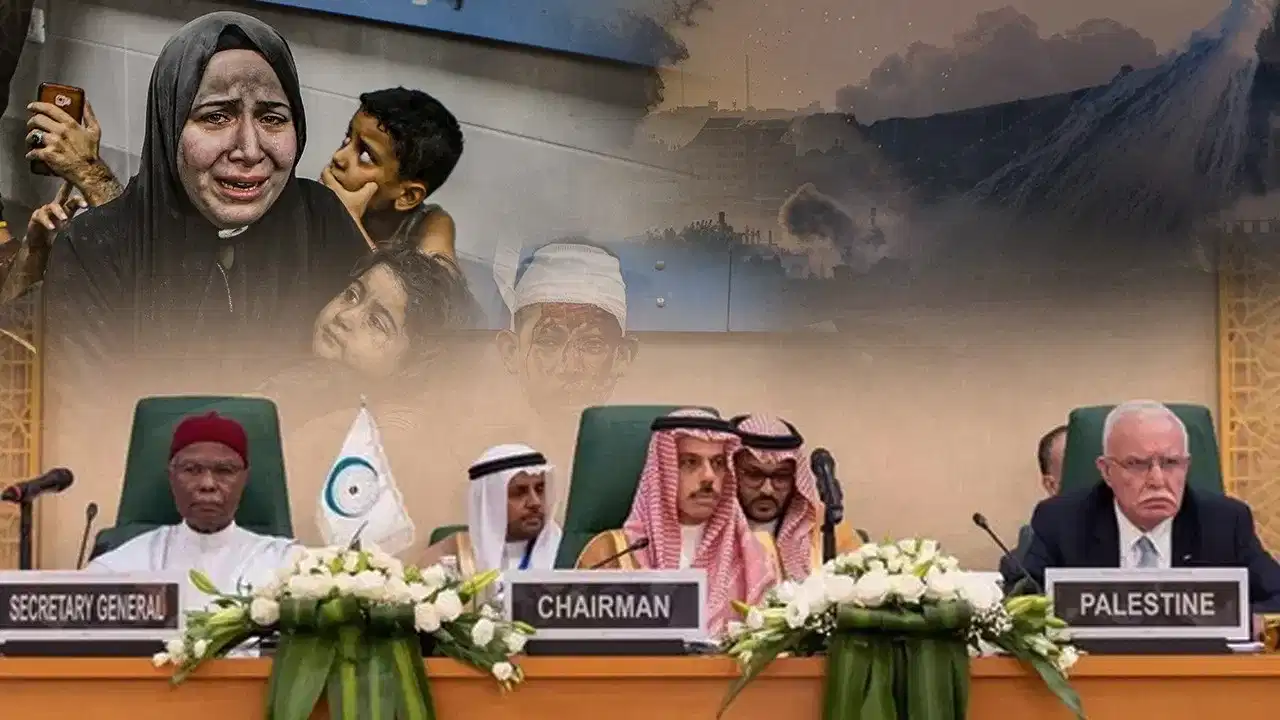 ਹੋਰ ਤੇਜ਼ ਹੋਵੇਗੀ ਜੰਗ! 57 ਦੇਸ਼ਾਂ ਨੇ ਕਿਹਾ- ਫਲਸਤੀਨ ਨੂੰ ਦੇਵਾਂਗੇ ਹਰ ਤਰ੍ਹਾਂ ਦੀ ਮਦਦ, ਲਏ ਇਹ 20 ਫੈਸਲੇ ਹੋਰ ਤੇਜ਼ ਹੋਵੇਗੀ ਜੰਗ! 57 ਦੇਸ਼ਾਂ ਨੇ ਕਿਹਾ- ਫਲਸਤੀਨ ਨੂੰ ਦੇਵਾਂਗੇ ਹਰ ਤਰ੍ਹਾਂ ਦੀ ਮਦਦ, ਲਏ ਇਹ 20 ਫੈਸਲੇ