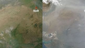 ਪ੍ਰਦੂਸ਼ਣ ਨਾਲ ਇੱਕ ਮਹੀਨੇ ‘ਚ ਗੈਸ ਚੈਂਬਰ ਬਣੀ ਦਿੱਲੀ, NASA ਦੀਆਂ ਸੈਟੇਲਾਈਟ ਤਸਵੀਰਾਂ ਕਰ ਦੇਣਗੀਆਂ ਹੈਰਾਨ