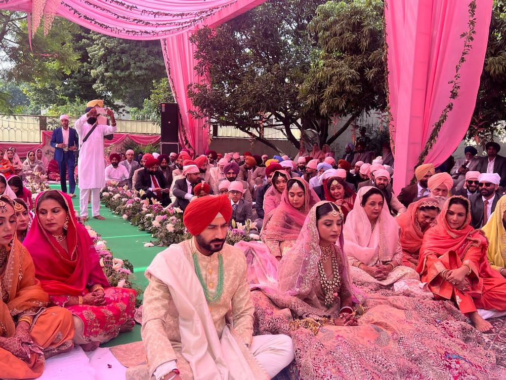 ਗੁਰਮੀਤ ਸਿੰਘ ਮੀਤ ਹੇਅਰ ਖੇਡ ਮੰਤਰੀ ਪੰਜਾਬ ਦਾ ਮੋਹਾਲੀ ਵਿਖੇ ਵਿਆਹ ਹੋ ਗਿਆ। ਮੋਹਾਲੀ ਦੇ ਨਵਾਂਗਾਓਂ ਦੇ ਇੱਕ ਰਿਜ਼ੋਰਟ ਵਿੱਖੇ ਆਨੰਦ ਕਾਰਜ ਹੋਇਆ।