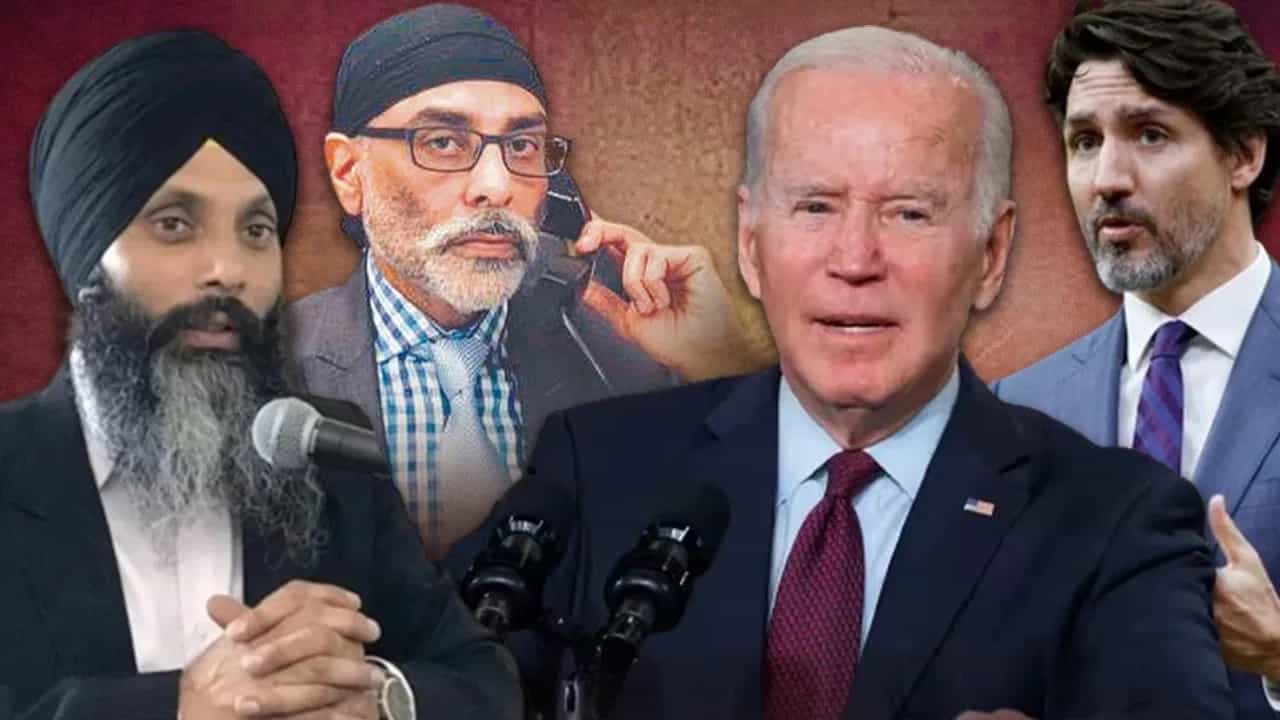 ਕੈਨੇਡਾ ਦੇ ਮੋਢਿਆਂ ਤੇ ਬੰਦੂਕ ਰੱਖ ਕੇ ਅਮਰੀਕਾ ਨੇ ਖੇਡੀ ਖੇਡ... ਨਿੱਝਰ-ਪੰਨੂ ਤੋਂ US ਨੂੰ ਕੀ ਫਾਇਦਾ? ਕੈਨੇਡਾ ਦੇ ਮੋਢਿਆਂ ਤੇ ਬੰਦੂਕ ਰੱਖ ਕੇ ਅਮਰੀਕਾ ਨੇ ਖੇਡੀ ਖੇਡ... ਨਿੱਝਰ-ਪੰਨੂ ਤੋਂ US ਨੂੰ ਕੀ ਫਾਇਦਾ?