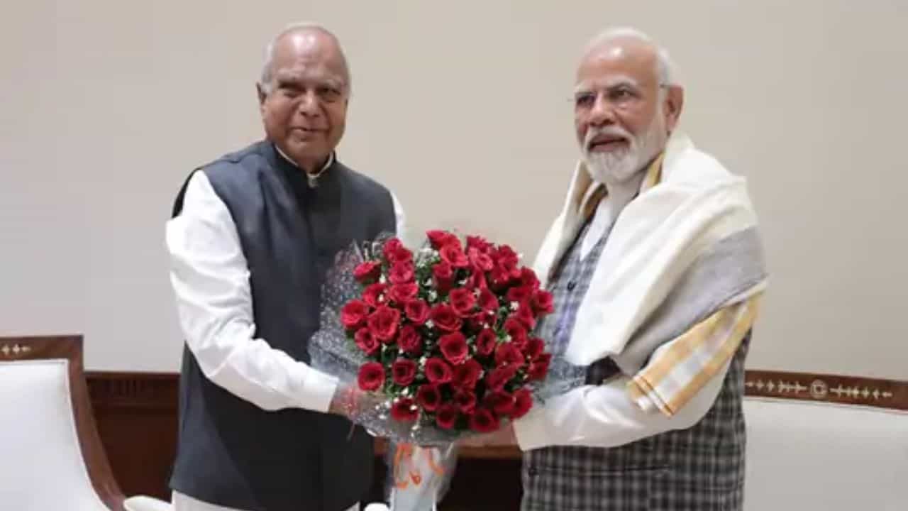 ਰਾਜਪਾਲ ਨੇ ਪੀਐੱਮ ਨਾਲ ਮਿਲਕੇ ਪੰਜਾਬ ਚ ਵੱਧ ਰਹੇ ਨਸ਼ੇ ਤੇ ਜਤਾਈ ਚਿੰਤਾ, ਤਿੰਨ ਸੂਬਿਆਂ ਦੀ ਜਿੱਤੇ ਤੇ ਦਿੱਤੀ ਵਧਾਈ