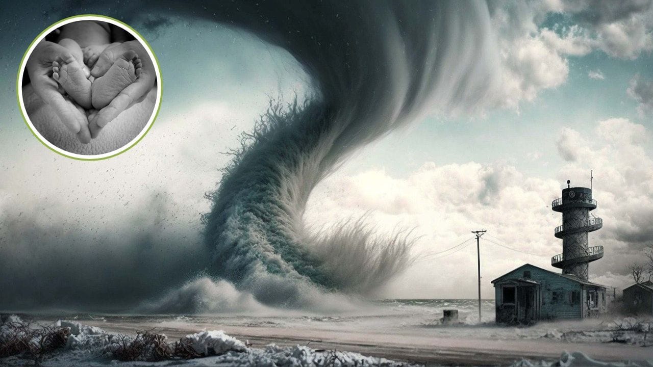 Bizarre New: 4 ਮਹੀਨੇ ਦੇ ਬੱਚੇ ਨੂੰ ਲੈ ਗਿਆ ਤੂਫਾਨ, ਫਿਰ ਹੋਇਆ 'ਚਮਤਕਾਰ', ਕਿਵੇਂ...ਜਾਣੋ...