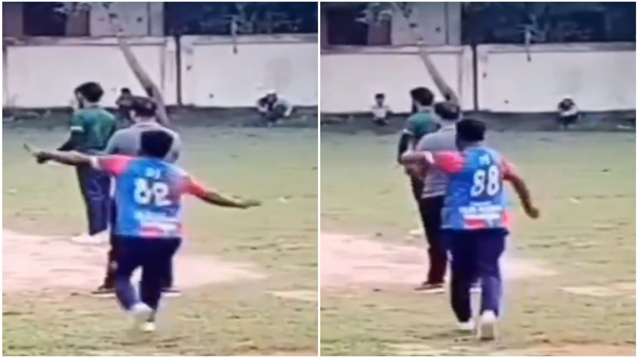 Viral Video: ਗੇਂਦਬਾਜ਼ ਦਾ ਅਜੀਬੋ-ਗਰੀਬ ਐਕਸ਼ਨ, ਦੇਖ ਕੇ ਹੱਸ-ਹੱਸ ਹੋ ਜਾਵੋਗੇ ਕਮਲੇ Viral Video: ਗੇਂਦਬਾਜ਼ ਦਾ ਅਜੀਬੋ-ਗਰੀਬ ਐਕਸ਼ਨ, ਦੇਖ ਕੇ ਹੱਸ-ਹੱਸ ਹੋ ਜਾਵੋਗੇ ਕਮਲੇ