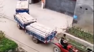 OMG: ਇਸ ਨੂੰ ਕਹਿੰਦੇ ਹਨ Skill! ਮੁੰਡੇ ਨੇ 3 ਟ੍ਰਾਲੀਆਂ ਨੂੰ ਨਾਲ ਜੋੜਕੇ ਕੀਤੀ ਰਿਵਰਸ ਪਾਰਕਿੰਗ- VIDEO OMG: ਇਸ ਨੂੰ ਕਹਿੰਦੇ ਹਨ Skill! ਮੁੰਡੇ ਨੇ 3 ਟ੍ਰਾਲੀਆਂ ਨੂੰ ਨਾਲ ਜੋੜਕੇ ਕੀਤੀ ਰਿਵਰਸ ਪਾਰਕਿੰਗ- VIDEO