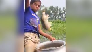 Smart Fishing: ਬੋਤਲਾਂ ਦੀ ਮਦਦ ਨਾਲ ਬੱਚੇ ਨੇ ਫੜੀਆਂ ਮੱਛੀਆਂ, ਤਰੀਕੇ ਜਾਣਕੇ ਹੋ ਜਾਵੋਗੇ ਹੈਰਾਨ, ਦੇਖੋ ਵੀਡੀਓ Smart Fishing: ਬੋਤਲਾਂ ਦੀ ਮਦਦ ਨਾਲ ਬੱਚੇ ਨੇ ਫੜੀਆਂ ਮੱਛੀਆਂ, ਤਰੀਕੇ ਜਾਣਕੇ ਹੋ ਜਾਵੋਗੇ ਹੈਰਾਨ, ਦੇਖੋ ਵੀਡੀਓ