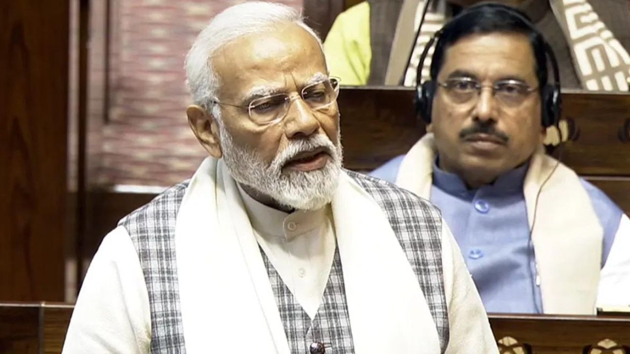 PM Modi Rajya Sabha Speech: ਸਾਡਾ ਟੈਕਸ, ਸਾਡਾ ਪੈਸਾ, ਇਹ ਕਿਹੜੀ ਭਾਸ਼ਾ ਹੈ: PM ਮੋਦੀ ਨੇ ਕਾਂਗਰਸ ‘ਤੇ ਨਿਸ਼ਾਨਾ ਸਾਧਿਆ PM Modi Rajya Sabha Speech: ਸਾਡਾ ਟੈਕਸ, ਸਾਡਾ ਪੈਸਾ, ਇਹ ਕਿਹੜੀ ਭਾਸ਼ਾ ਹੈ: PM ਮੋਦੀ ਨੇ ਕਾਂਗਰਸ ‘ਤੇ ਨਿਸ਼ਾਨਾ ਸਾਧਿਆ