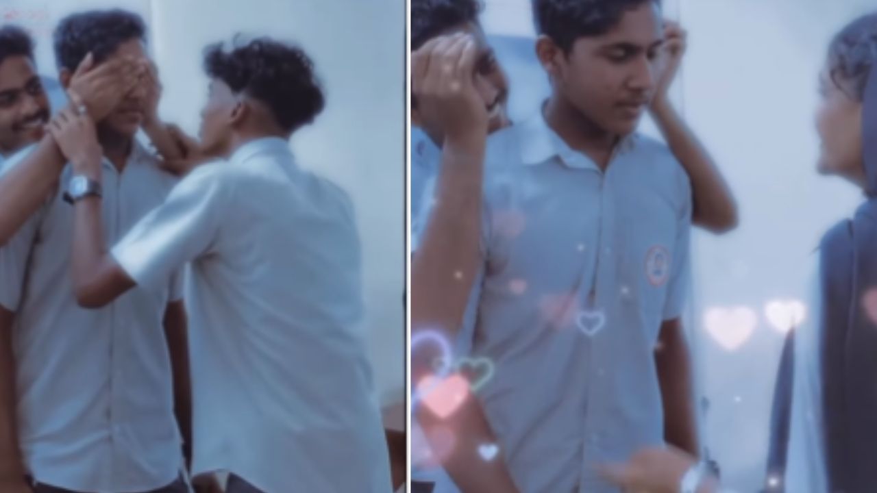 OMG: ਕਰਸ਼ ਨੂੰ ਕਰਨਾ ਚਾਹੁੰਦਾ ਸੀ Kiss, ਦੋਸਤਾਂ ਨੇ ਕੀਤਾ ਅਜਿਹਾ ਪ੍ਰੈਂਕ, ਦੇਖੋ ਇਹ ਮਜ਼ੇਦਾਰ ਵੀਡੀਓ OMG: ਕਰਸ਼ ਨੂੰ ਕਰਨਾ ਚਾਹੁੰਦਾ ਸੀ Kiss, ਦੋਸਤਾਂ ਨੇ ਕੀਤਾ ਅਜਿਹਾ ਪ੍ਰੈਂਕ, ਦੇਖੋ ਇਹ ਮਜ਼ੇਦਾਰ ਵੀਡੀਓ