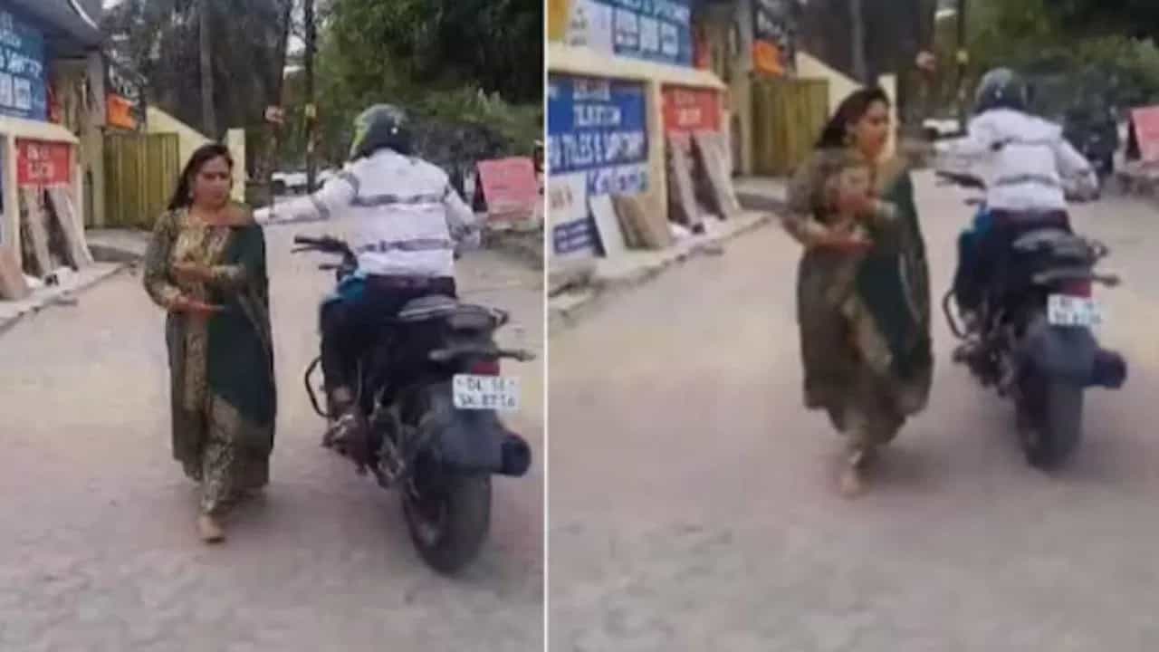 Viral Video: Reel ਬਣਾਉਣ ਔਰਤ ਪਿਆ ਮਹਿੰਗਾ, ਗਲੇ ਚੋਂ ਚੇਨ ਖੋਹ ਕੇ ਫਰਾਰ ਹੋਇਆ ਬਦਮਾਸ਼