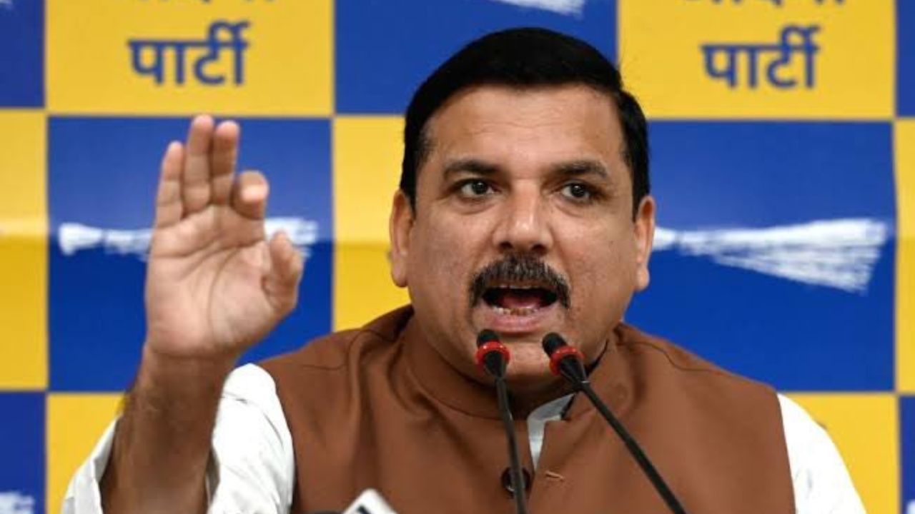 ਸਾਜਿਸ਼ ਦੇ ਤਹਿਤ ਕੇਜਰੀਵਾਲ ਦੀ ਗ੍ਰਿਫਤਾਰੀ, AAP ਆਗੂ ਸੰਜੇ ਸਿੰਘ ਦੇ ਵੱਡੇ ਇਲਜ਼ਾਮ