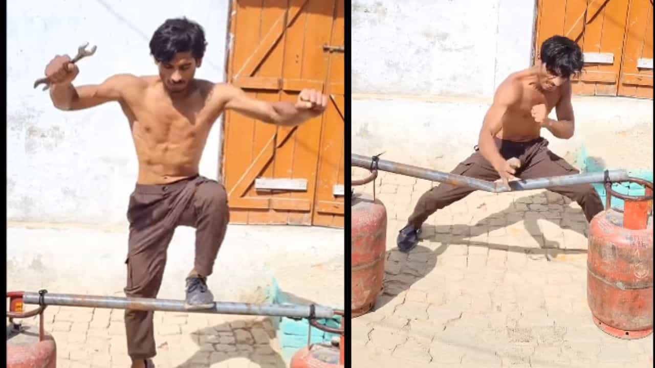 Shocking Video: ਇਹ ਆਦਮੀ ਹੈ ਜਾਂ Iron Man!ਸ਼ਖਸ ਦਾ ਵੀਡੀਓ ਸੋਸ਼ਲ ਮੀਡੀਆ ਤੇ ਹੋ ਰਿਹਾ ਵਾਇਰਲ