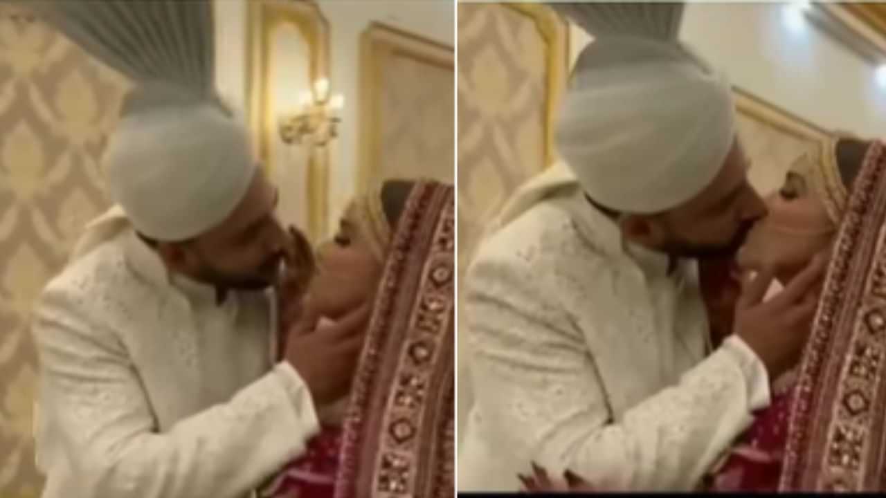 Viral Video: ਫੋਟੋਗ੍ਰਾਫਰ ਨੇ ਕੰਫਰਟੇਬਲ ਪੋਜ਼ ਬਣਾਉਣ ਨੂੰ ਕਿਹਾ ਤਾਂ ਕਪਲ ਨੇ ਕੀਤੀ ਲਿਪ ਕਿਸ, ਵੀਡੀਓ ਹੋ ਰਹੀ ਵਾਇਰਲ