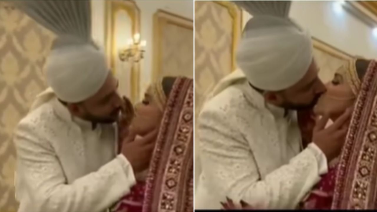 Viral Video: ਫੋਟੋਗ੍ਰਾਫਰ ਨੇ ਕੰਫਰਟੇਬਲ ਪੋਜ਼ ਬਣਾਉਣ ਨੂੰ ਕਿਹਾ ਤਾਂ ਕਪਲ ਨੇ ਕੀਤੀ ਲਿਪ ਕਿਸ, ਵੀਡੀਓ ਹੋ ਰਹੀ ਵਾਇਰਲ Viral Video: ਫੋਟੋਗ੍ਰਾਫਰ ਨੇ ਕੰਫਰਟੇਬਲ ਪੋਜ਼ ਬਣਾਉਣ ਨੂੰ ਕਿਹਾ ਤਾਂ ਕਪਲ ਨੇ ਕੀਤੀ ਲਿਪ ਕਿਸ, ਵੀਡੀਓ ਹੋ ਰਹੀ ਵਾਇਰਲ