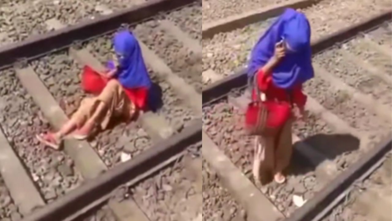 Shocking Video: ਬੁਆਏਫਰੈਂਡ ਨਾਲ ਗੱਲ ਕਰਦੇ ਹੋਏ ਟਰੇਨ ਹੇਠਾਂ ਆਈ ਪ੍ਰੇਮਿਕਾ, ਜਿੰਦਾ ਬਚਣ ਤੋਂ ਬਾਅਦ ਫਿਰ ਫੋਨ ‘ਤੇ ਚਿਪਕ ਗਈ – ਦੇਖੋ ਵੀਡੀਓ Shocking Video: ਬੁਆਏਫਰੈਂਡ ਨਾਲ ਗੱਲ ਕਰਦੇ ਹੋਏ ਟਰੇਨ ਹੇਠਾਂ ਆਈ ਪ੍ਰੇਮਿਕਾ, ਜਿੰਦਾ ਬਚਣ ਤੋਂ ਬਾਅਦ ਫਿਰ ਫੋਨ ‘ਤੇ ਚਿਪਕ ਗਈ – ਦੇਖੋ ਵੀਡੀਓ