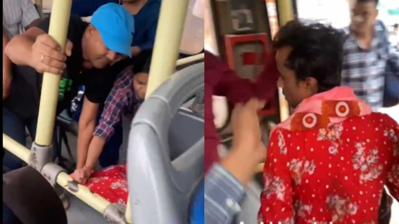 VIRAL VIDEO: ਨਕਲੀ ਕਿੰਨਰ ਬਣ ਕੇ ਬੱਸ ਚ ਵੜਿਆ ਸ਼ਖਸ, ਲੋਕਾਂ ਨੇ ਸਿਖਾਇਆ ਸਬਕ