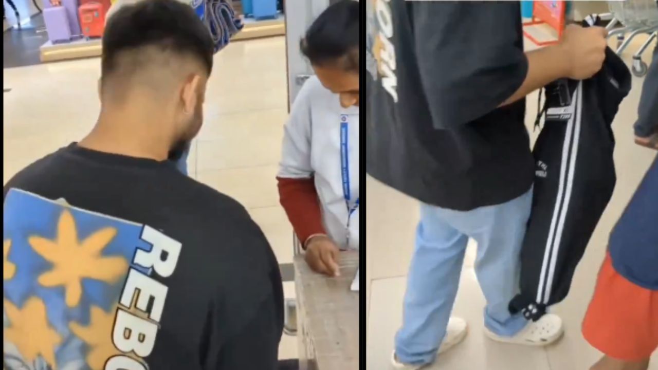 Funny Video: ਸਾਮਾਨ ਲੈ ਕੇ ਜਾਣ ਲਈ ਕੈਰੀ ਬੈਗ ਨਹੀਂ ਸੀ, ਤਾਂ ਸ਼ਖਸ ਨੇ ਲਗਾਇਆ ਕਮਾਲ ਦਾ ਜੁਗਾੜ Funny Video: ਸਾਮਾਨ ਲੈ ਕੇ ਜਾਣ ਲਈ ਕੈਰੀ ਬੈਗ ਨਹੀਂ ਸੀ, ਤਾਂ ਸ਼ਖਸ ਨੇ ਲਗਾਇਆ ਕਮਾਲ ਦਾ ਜੁਗਾੜ