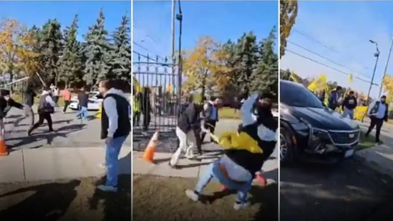 ਬਰੈਂਪਟਨ ਚ ਹਿੰਦੂ ਸਭਾ ਮੰਦਰ ਦਾ ਪੁਜਾਰੀ ਮੁਅੱਤਲ, ਐਤਵਾਰ ਨੂੰ ਹੋਇਆ ਸੀ ਹਮਲਾ ਬਰੈਂਪਟਨ ਚ ਹਿੰਦੂ ਸਭਾ ਮੰਦਰ ਦਾ ਪੁਜਾਰੀ ਮੁਅੱਤਲ, ਐਤਵਾਰ ਨੂੰ ਹੋਇਆ ਸੀ ਹਮਲਾ