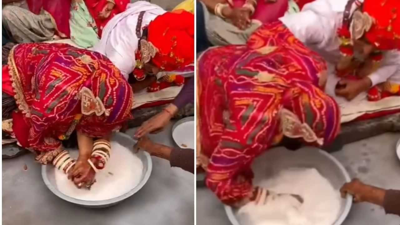 Viral: ਅੰਗੂਠੀ ਤਾਂ ਲੈ ਕੇ ਹੀ ਰਹਾਂਗੀ, ਰਸਮ ਨੂੰ ਲੈ ਕੇ ਲਾੜਾ-ਲਾੜੀ ਚ ਛਿੱੜੀ ਜੰਗ, ਦੇਖੋ Video