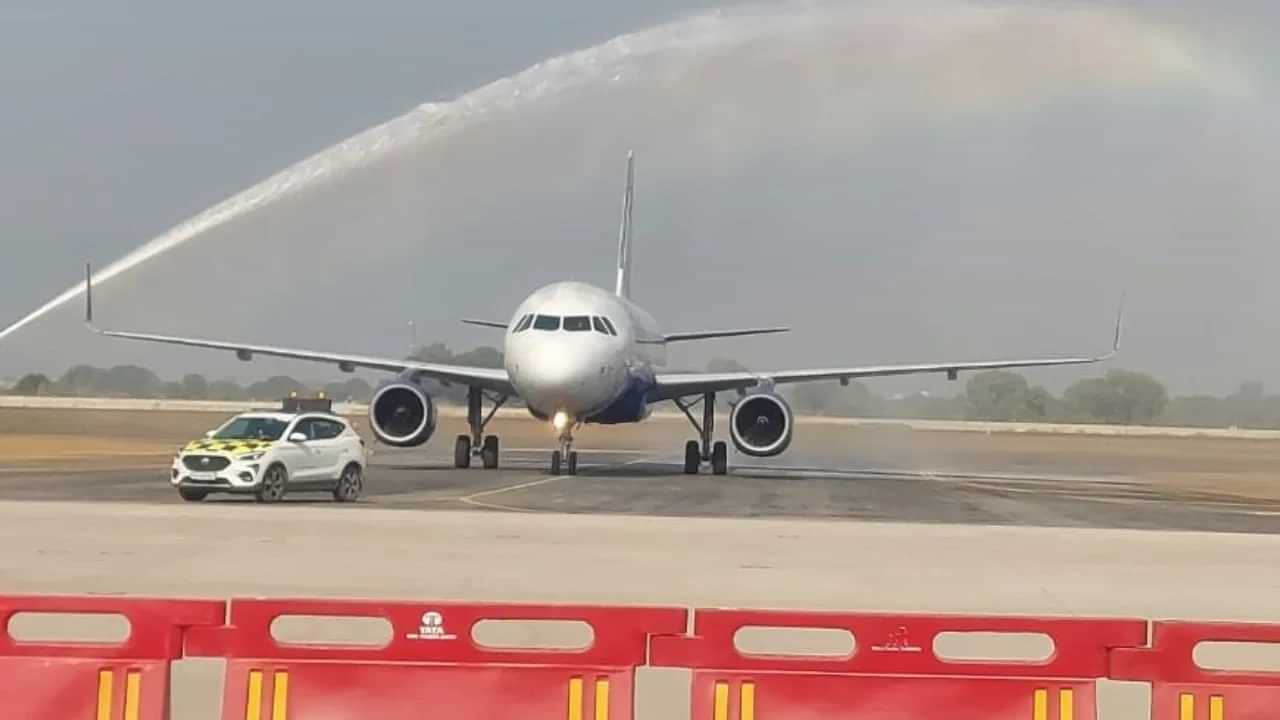 Jewar Airport: ਯੂਪੀ ਦੇ ਜੇਵਰ ਇੰਟਰਨੈਸ਼ਨਲ ਏਅਰਪੋਰਟ ਤੇ ਟ੍ਰਾਇਲ ਸ਼ੁਰੂ, ਇੰਡੀਗੋ ਦਾ ਉਤਰਿਆ ਪਹਿਲਾ ਜਹਾਜ਼