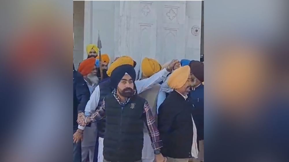 ਹਮਲੇ ਦੀ ਕੋਸ਼ਿਸ਼ ਤੋਂ ਬਾਅਦ Security ਨੇ ਬਣਾਇਆ ਸੁਰੱਖਿਆ ਘੇਰਾ।