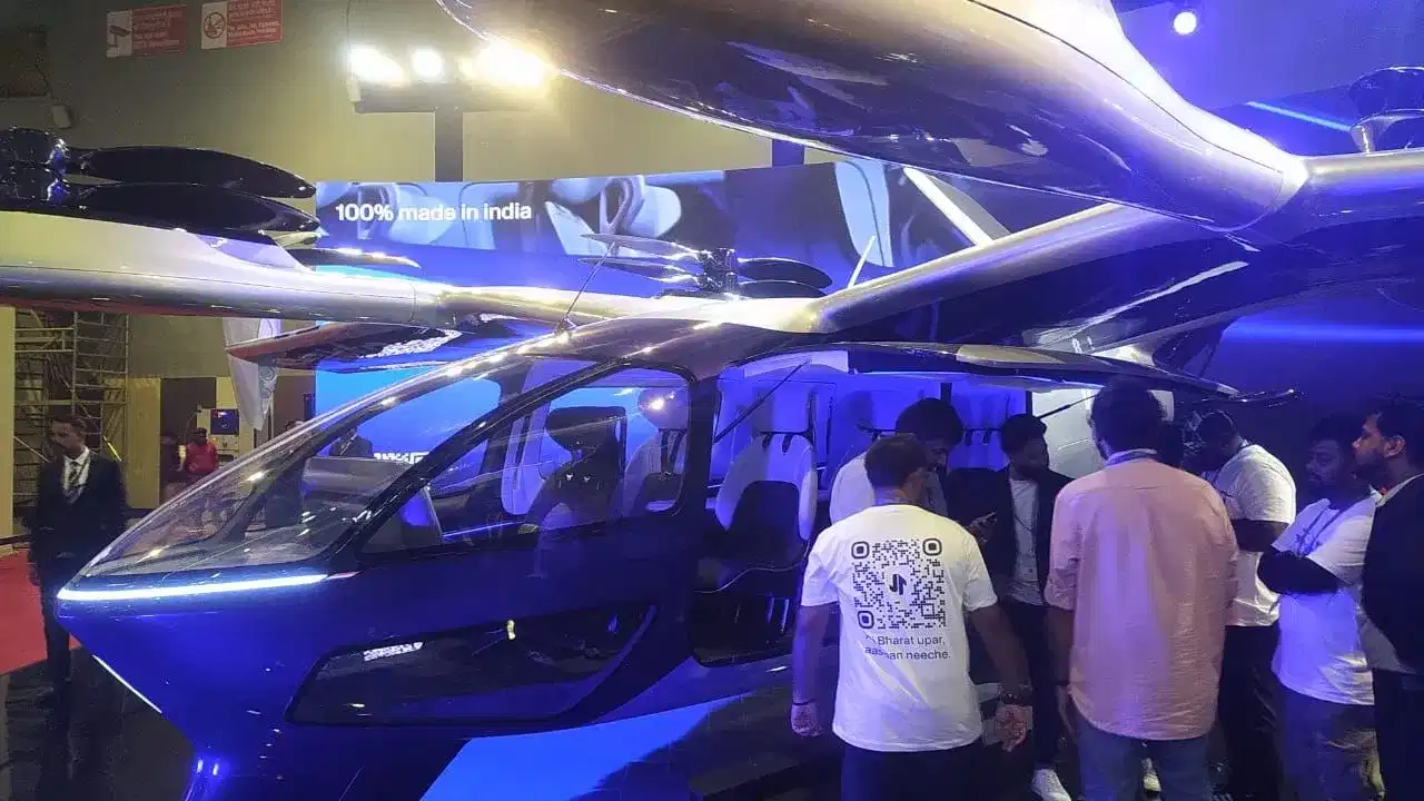 Auto Expo 2025: ਆਟੋ ਐਕਸਪੋ 2025 ਵਿੱਚ ਦਿਖੀ ਫਲਾਇੰਗ ਟੈਕਸੀ, ਹੁਣ ਨਹੀਂ ਫਸਣਾ ਪਵੇਗਾ ਜਾਮ ਵਿੱਚ