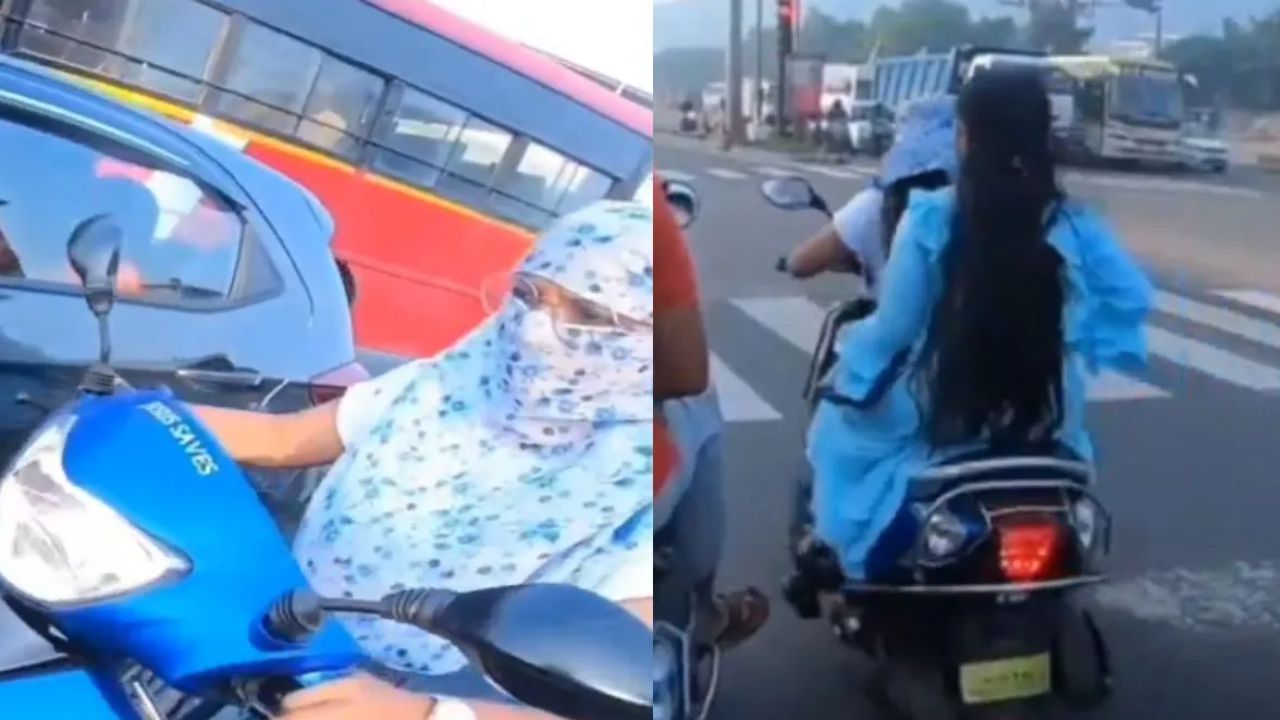 Viral Video: ਪਾਪਾ ਦੀ ਪਰੀ ਨੇ ਪੁਲਿਸ ਦੇ ਸਾਹਮਣੇ ਕੀਤੀ ਲਾਲ ਬੱਤੀ ਕ੍ਰਾਸ, Video ਦੇਖ ਲੋਕ ਹੋਏ ਹੈਰਾਨ Viral Video: ਪਾਪਾ ਦੀ ਪਰੀ ਨੇ ਪੁਲਿਸ ਦੇ ਸਾਹਮਣੇ ਕੀਤੀ ਲਾਲ ਬੱਤੀ ਕ੍ਰਾਸ, Video ਦੇਖ ਲੋਕ ਹੋਏ ਹੈਰਾਨ