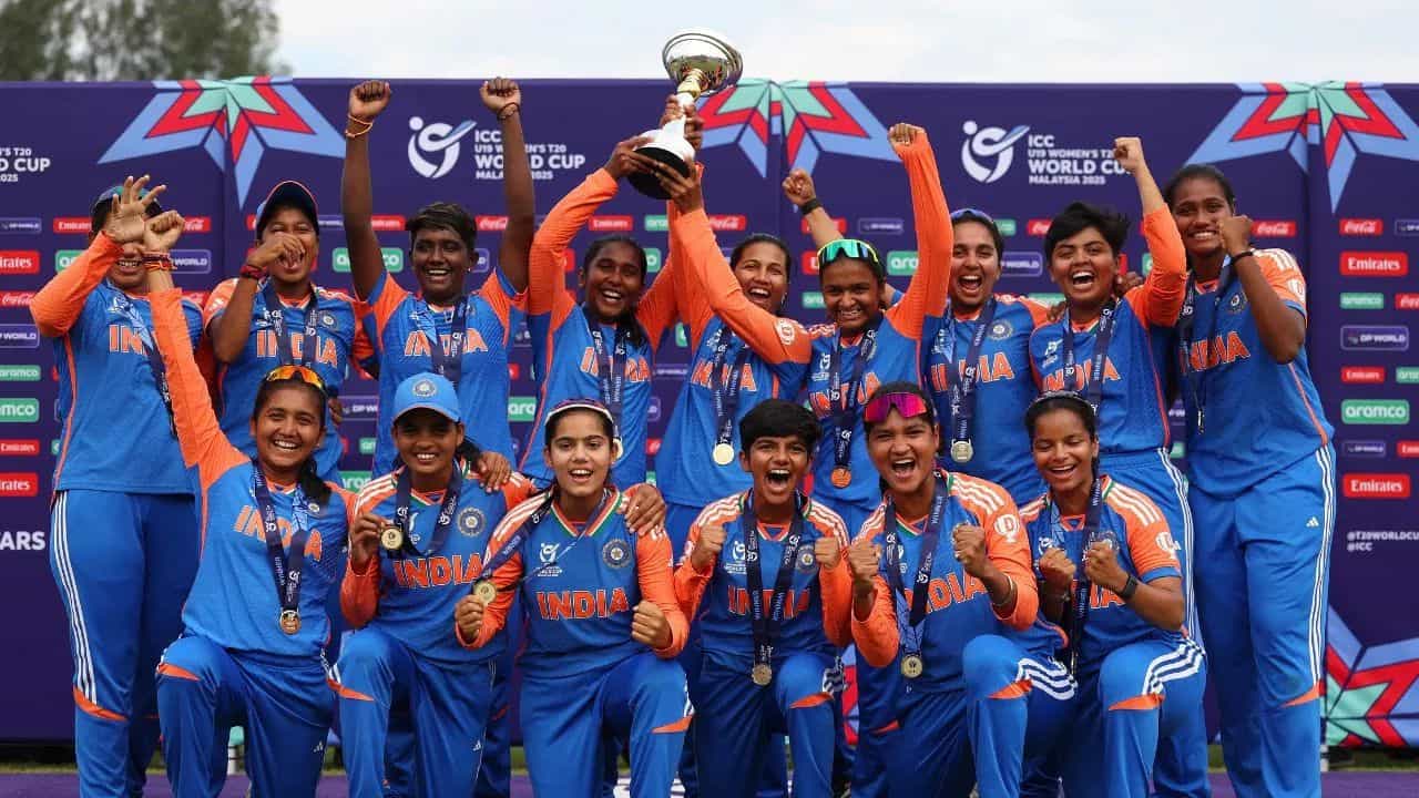 U19 ਵਿਸ਼ਵ ਚੈਂਪੀਅਨ ਬਣੀ ਟੀਮ ਇੰਡੀਆ, BCCI ਨੇ ਐਲਾਨਿਆ 5 ਕਰੋੜ ਦਾ ਨਕਦ ਇਨਾਮ
