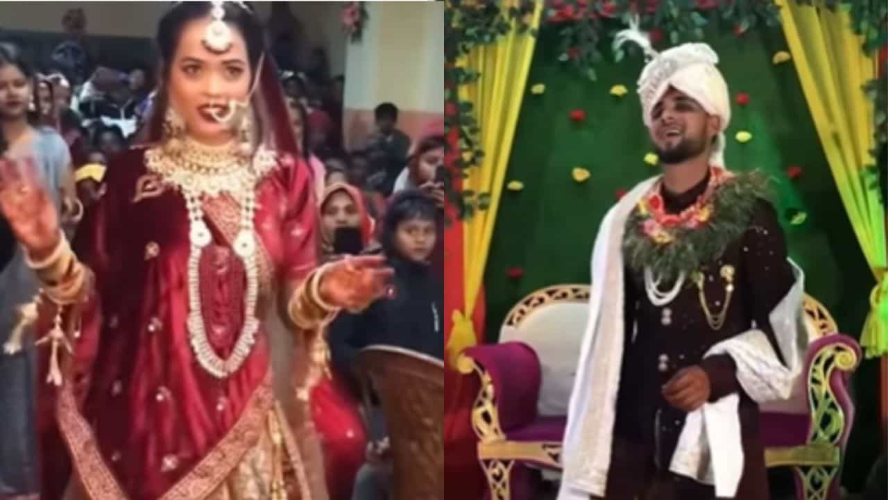 Funny Video: ਵਿਆਹ ਤੇ ਲਾੜਾ-ਲਾੜੀ ਦੀਆਂ ਹਰਕਤਾਂ ਦੇਖ ਲੋਕ ਬੋਲੇ- 36 ਦੇ 36 ਗੁਣ ਮਿਲਦੇ ਹਨ