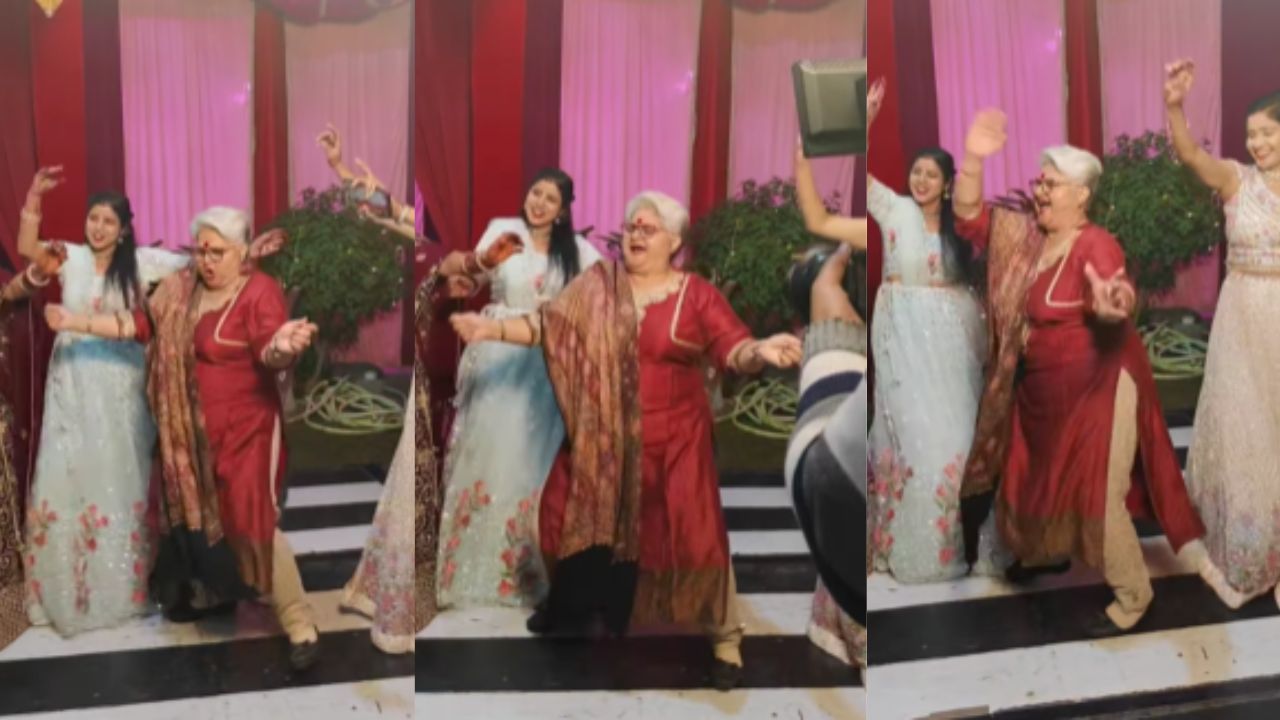 ਬਜ਼ੁਰਗ ਔਰਤ ਨੇ ਵਿਆਹ  ਵਿੱਚ ਕੀਤਾ 'ਢੋਲ ਜਗੀਰੋ ਦਾ', ਗਾਣੇ 'ਤੇ ਅਜਿਹਾ ਡਾਂਸ, ਕਿ ਵੀਡੀਓ ਹੋ ਗਿਆ ਵਾਇਰਲ