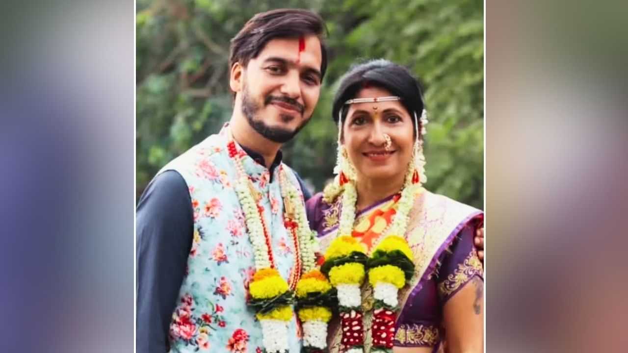 20 ਸਾਲ ਵੱਡੀ ਔਰਤ ਨਾਲ ਸ਼ਖਸ ਨੂੰ ਹੋਇਆ ਪਿਆਰ, ਕਰ ਲਿਆ ਵਿਆਹ, ਚਰਚਾ ਵਿੱਚ ਹੈ ਨਿਖਿਲ ਤੇ ਗੀਤਾ ਦੀ Love Story 20 ਸਾਲ ਵੱਡੀ ਔਰਤ ਨਾਲ ਸ਼ਖਸ ਨੂੰ ਹੋਇਆ ਪਿਆਰ, ਕਰ ਲਿਆ ਵਿਆਹ, ਚਰਚਾ ਵਿੱਚ ਹੈ ਨਿਖਿਲ ਤੇ ਗੀਤਾ ਦੀ Love Story